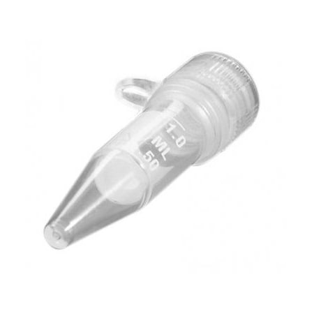 Simport Scientific Micrewtube Screw Capped Tube w/ Loop, 1.5ml, Conical, Graduated, 500/PK 144534